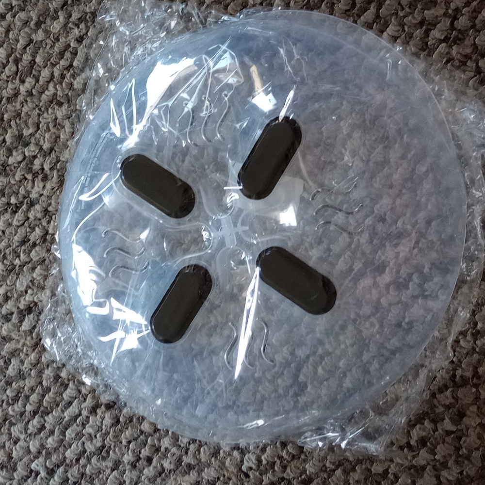 Magnetic Microwave splatter splash guard